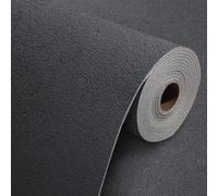 Grey Self Adhesive Wallpaper 3mm Thick Thermal Insulation Peel and Stick Wallpaper Insulating Waterproof Removable Wall Paper Decorative Stripe Wall Panels For Bedroom Living Room Hotel 50x280cm