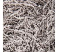 Grey Shredded Tissue Paper 500g, Crinkle Cut Shredded Paper for Gift Boxes, Hampers, Birthday, Wedding, Father's Day, Christmas, New Year