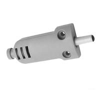 Grey Soft Closer For Kitchen Cabinet Doors And Drawers Quiet Buffer Damper To Prevent Slamming Noise In Bathroom Furniture Easy Install Abs Plastic Hinge Accessory