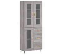 Highboard Sideboard Tall Storage Cabinet Side Cabinet Engineered Wood vidaXL