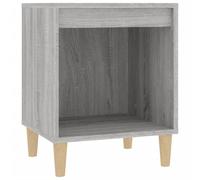 vidaXL Bedside Cabinet Grey Sonoma 40x35x50 cm, Grey