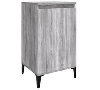 vidaXL Bedside Cabinet Grey Sonoma 40x35x70 cm Engineered Wood, Grey