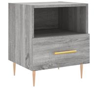 vidaXL Bedside Cabinet Grey Sonoma 40x35x47.5 cm Engineered Wood