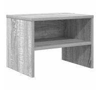 (grey sonoma, 1 pcs) vidaXL Bedside Cabinet Home Telephone Nightstand Bed Table Engineered Wood