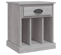 (grey sonoma, 1 pcs) vidaXL Bedside Cabinets Bedside Table Nightstand Telephone Stand Table Bedroom