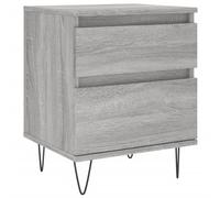 (grey sonoma, 1 pcs) vidaXL Bedside Cabinets Nightstand Side Table Bed Cabinet Engineered Wood
