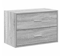 (grey sonoma, 1 pcs) vidaXL Cabinets with 2 Drawers Cupboard Sideboard Highboard Engineered Wood