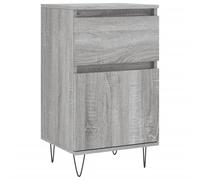 (grey sonoma, 1 pcs) vidaXL Sideboard Storage Cabinet Cupboard Side Cabinet White Engineered Wood