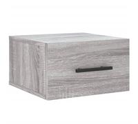 (grey sonoma, 1 pcs) vidaXL Wall-mounted Bedside Cabinets Side Table Bedstand 2 pcs Concrete Grey