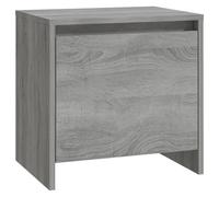 Vidaxl Bedside Cabinet Grey Sonoma 45X34X44.5 Cm Engineered Wood
