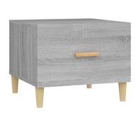 (Grey sonoma, 1) vidaXL 1/2x Coffee Table Engineered Wood Couch Accent End Table Multi Colours