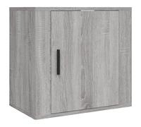 (Grey sonoma, 1 x Bedside cabinet) vidaXL 1/2x Wall-mounted Bedside Cabinet Floating Nightstand Multi Colours