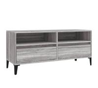 vidaXL TV Cabinet Grey Sonoma 100x34.5x44.5 cm Engineered Wood