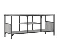 (grey sonoma, 100 x 35 x 45 cm) vidaXL TV Cabinet TV Unit TV Console Hifi Cabinet Engineered Wood and Iron