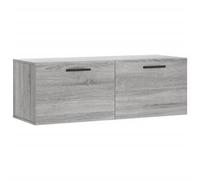 (grey sonoma, 100 x 36.5 x 35 cm) vidaXL Wall Cabinet Wall Storage Display Cabinet Grey Sonoma Engineered Wood