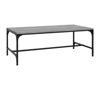 vidaXL Coffee Table Grey Sonoma 100x50x35 cm Engineered Wood UK NEW