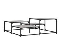 (grey sonoma, 107 x 107 x 40 cm) vidaXL Coffee Table Hall Side End Table Sofa Table Grey Sonoma Engineered Wood