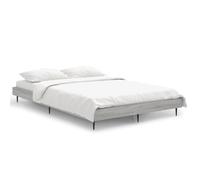 (grey sonoma, 120 x 190 cm) vidaXL Bed Frame Bedroom Platform Bed Frame Bedstead Bed Base Engineered Wood
