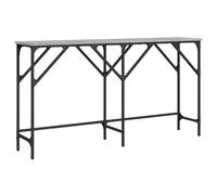(grey sonoma, 140 x 29 x 75 cm) vidaXL Console Table Accent End Table Hallway Side Sofa Table Engineered Wood