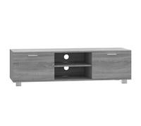 (Grey sonoma, 140 x 40.5 x 35 cm (W x D x H)) vidaXL TV Cabinet Entertainment Centre TV Stand Media TV Unit Engineered Wood