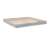 (grey sonoma, 180 x 200 cm/ 17 cm) vidaXL Bed Frame Bedroom Bed Base Bedstead White 120x200 cm Engineered Wood