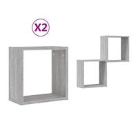 Wall Shelves Floating Rack Display Shelf Bookshelf Engineered Wood vidaXL