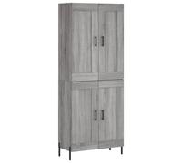 Highboard Sideboard Tall Storage Cabinet Side Cabinet Engineered Wood vidaXL