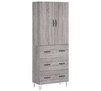 Highboard Sideboard Storage Cabinet Home Side Cabinet Engineered Wood vidaXL
