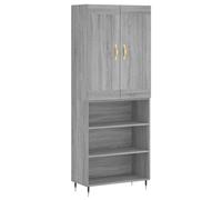 Highboard Sideboard Storage Cabinet Home Side Cabinet Engineered Wood vidaXL