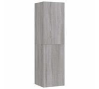 Vidaxl Wall-mounted Tv Cabinet Grey Sonoma 30.5X30X110 Cm, Grey