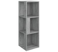 (grey sonoma, 33 x 33 x 100 cm) vidaXL Corner Cabinet Rack Standing Shelf Storage Cabinet Engineered Wood