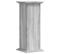 vidaXL Plant Stand Pot Holder - Grey Sonoma Engineered Wood, 33 x 33 x 80 cm, Load Capacity 60 kg