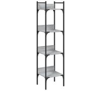 (grey sonoma, 35 x 30 x 138.5 cm) vidaXL Bookshelf Bookcase Storage Cabinet Shelving Unit Rack Engineered Wood