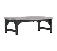 (Grey sonoma, 37 x 23 x 14 cm) vidaXL Monitor Stand Riser Display Stand Printer Monitor Mount Engineered Wood