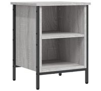 vidaXL Shoe Cabinet Grey Sonoma 38x35x50 cm Engineered Wood