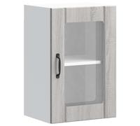 (grey sonoma, 40 x 31 x 60 cm) vidaXL Oven Cabinets Kitchen Cabinet Oven Unit 2 pcs Kalmar Engineered Wood