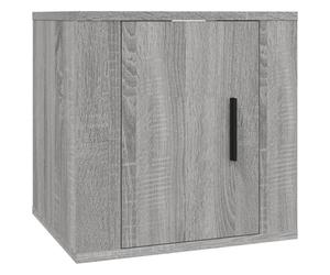 (grey sonoma, 40 x 34.5 x 40 cm/ 1 pcs) vidaXL Wall Mounted TV Cabinet Hanging TV Stand TV Unit Entertainment Centre