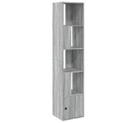(grey sonoma, 40 x 36 x 189 cm) vidaXL Bookcase Bookshelf Book Rack Storage Cabinet Cupboard Engineered Wood