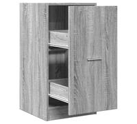 (grey sonoma, 40 x 41 x 77.5 cm) vidaXL Apothecary Cabinet Storage Cabinet Apothecary Cupboard Engineered Wood