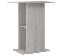 vidaXL Aquarium Stand, Fish Tank Cabinet with Storage, Fish Tank Stand for Home Living Room, Aquarium Cabinet, Grey Sonoma Engineered Wood
