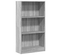 Book Cabinet Display Rack Bookshelf Storage Shelf Rack Engineered Wood vidaXL