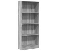 Book Cabinet Display Rack Bookshelf Storage Shelf Rack Engineered Wood vidaXL