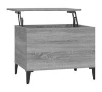 (grey sonoma, 60 x 44.5 x 45 cm) vidaXL Coffee Table Engineered Wood Side Table Multi Colours 60/90x44.5x45 cm