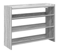 (grey sonoma, 62 cm/ 80 cm) vidaXL Shoe Rack Shoe Cabinet Shoe Storage Shelf Hall Cupboard Engineered Wood