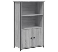 (grey sonoma, 62 x 32 x 103.5 cm) vidaXL Highboard Sideboard Storage Cabinet Home Side Cabinet Engineered Wood