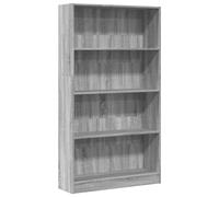 Book Cabinet Display Rack Bookshelf Storage Shelf Rack Engineered Wood vidaXL