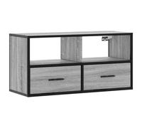 TV Cabinet TV Stand Media Cabinet TV Unit Engineered Wood and Metal vidaXL