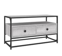 (grey sonoma, 80 x 35 x 45 cm) vidaXL TV Cabinet TV Stand Sideboard Media Cabinet TV Unit Engineered Wood