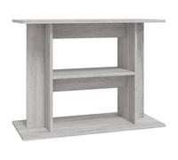 (grey sonoma, 80 x 35 x 60 cm) vidaXL Aquarium Stand Fish Tank Stand Cabinet Aquarium Base Engineered Wood