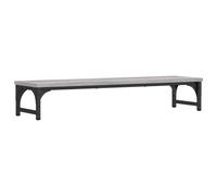 (Grey sonoma, 85 x 23 x 15.5 cm) vidaXL Monitor Stand Riser Display Stand Printer Monitor Mount Engineered Wood